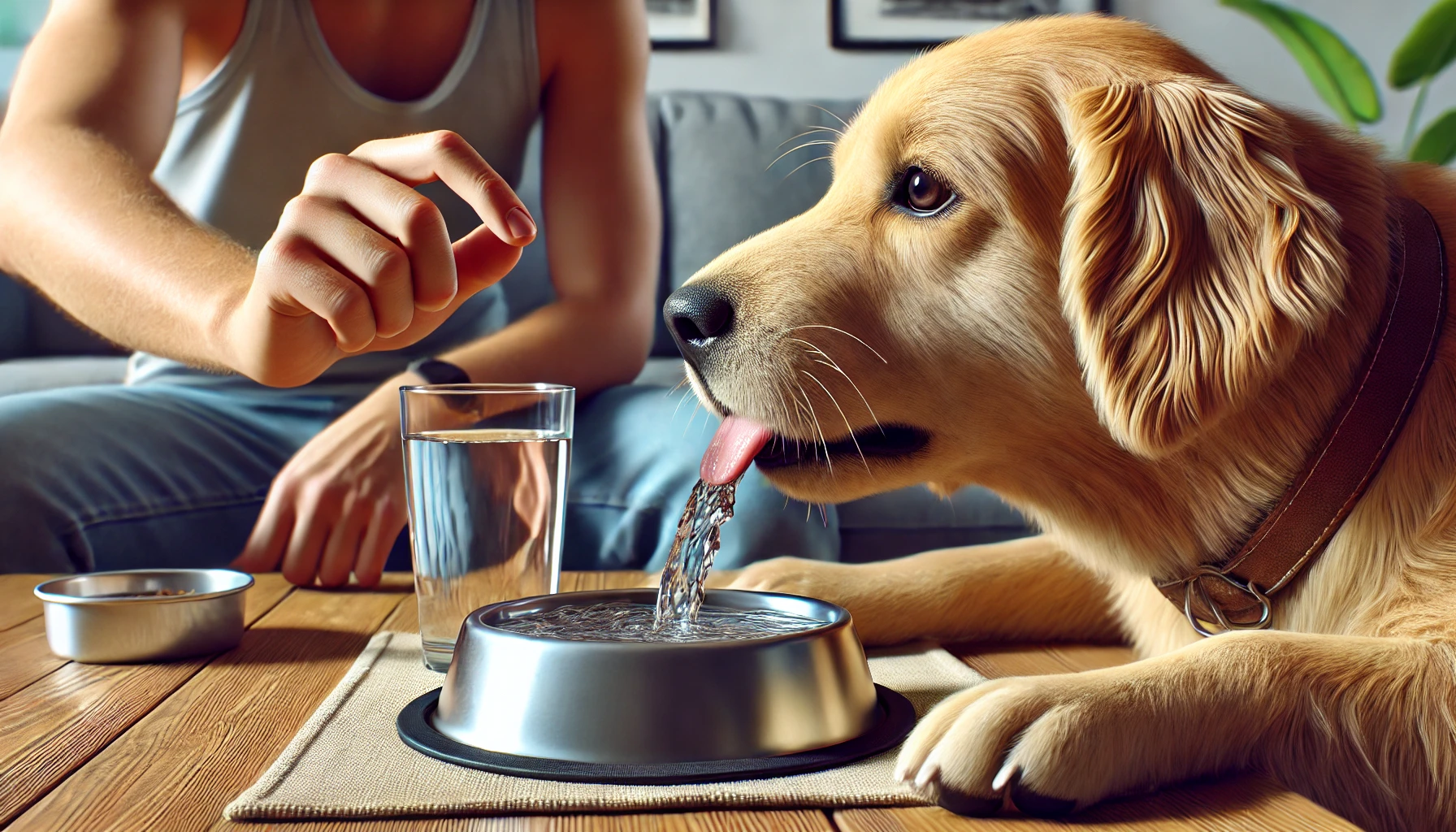 犬 水をたくさん飲ませる